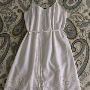 NWT DKNY Jeans white dress